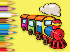 Xogo Coloring Book: Running Train