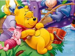 Xogo Jigsaw Puzzle: Winnie Fishing