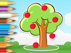 Xogo Coloring Book: Apple Tree