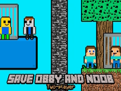 Xogo Save Obby and Noob Two-players