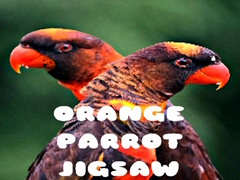 Xogo Orange Parrot Jigsaw