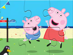 Xogo Jigsaw Puzzle: Peppa Fun Day