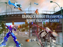 Xogo US Police Robot Transform: Robot  fighting games