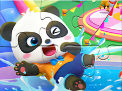 Xogo Jigsaw Puzzle: Baby Panda Water Park