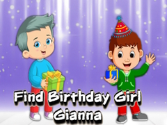 Xogo Find Birthday Girl Gianna