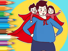 Xogo Coloring Book: Father's Day