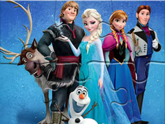 Xogo Jigsaw Puzzle: Frozen Photo