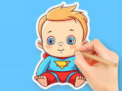 Xogo Coloring Book: Cute Super Baby