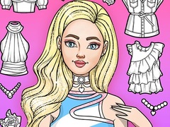 Xogo Girl Coloring Dress Up Games