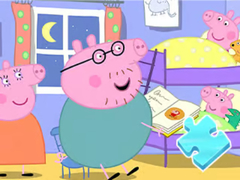 Xogo Jigsaw Puzzle: Peppa Sleeping Story