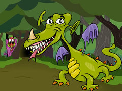 Xogo Fun Monsters Jigsaw