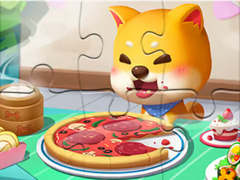 Xogo Jigsaw Puzzle: Pizza Dog
