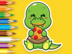 Xogo Coloring Book: Hungry Dinosaurs