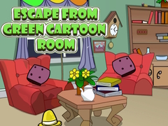 Xogo Escape from Green Cartoon Room