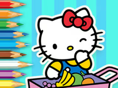 Xogo Coloring Book: Hello Kitty Market