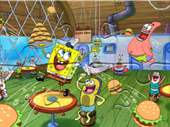 Xogo Jigsaw Puzzle: SpongeBob SquarePants Work Time