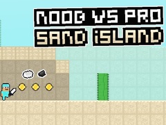 Xogo Noob vs Pro Sand island