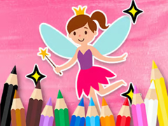 Xogo Coloring Book: Little Pretty Fairy