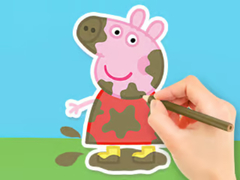 Xogo Coloring Book: Peppa In The Mud