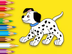 Xogo Coloring Book: Cute Spotted Dog
