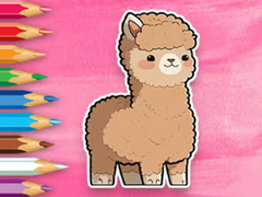 Xogo Coloring Book: Cute Alpaca