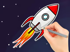 Xogo Coloring Book: Flying Rocket