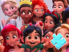 Xogo Jigsaw Puzzle: Disney Princess Family Photo