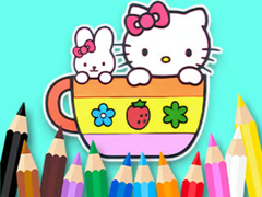Xogo Coloring Book: Kitty Cup