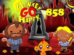 Xogo Monkey Go Happy Stage 858