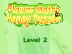 Xogo Flower Match Honey Puzzle