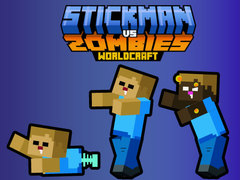 Xogo Stickman vs Zombies WorldCraft