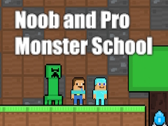 Xogo Noob and Pro Monster School