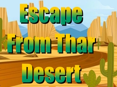Xogo Escape From Thar Desert