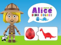 Xogo World of Alice Dino Colors