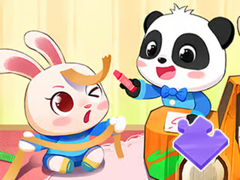 Xogo Jigsaw Puzzle: Baby Panda Play Time