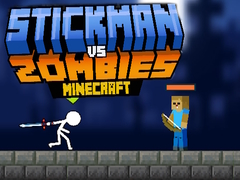 Xogo Stickman vs Zombies Minecraft