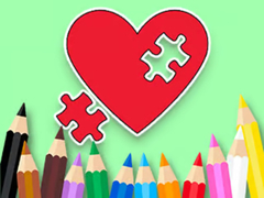 Xogo Coloring Book: BTS Heart Jigsaw