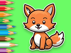 Xogo Coloring Book: Baby Fox