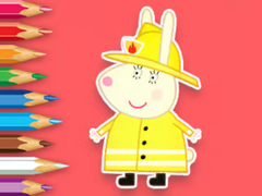 Xogo Coloring Book: Rabbit Firefighter