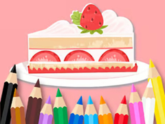Xogo Coloring Book: Strawberry Cake