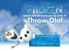 Xogo Frozen: Throw Olaf
