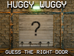 Xogo Huggy Wuggy Guess the right door