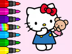 Xogo Coloring Book: Hello Kitty Teddy Bear