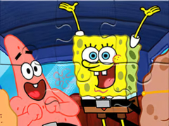 Xogo Jigsaw Puzzle: SpongeBob SquarePants Sweet Family