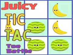 Xogo Juicy Tic Tac Toe Battle