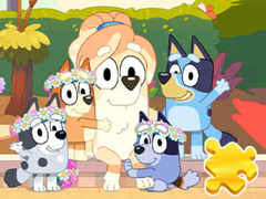 Xogo Jigsaw Puzzle: Bluey Sweet Portrait