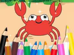 Xogo Coloring Book: Happy Crab