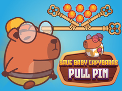 Xogo Save Baby Capybaras Pull Pin