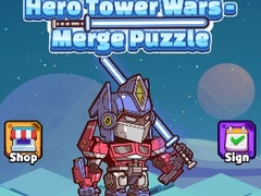 Xogo Hero Tower Wars Merge Puzzle