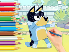 Xogo Coloring Book: Bluey And Bingo